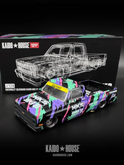 Kaido House X MINIGT KHMG174 Chevrolet Silverado KAIDO HKS V1