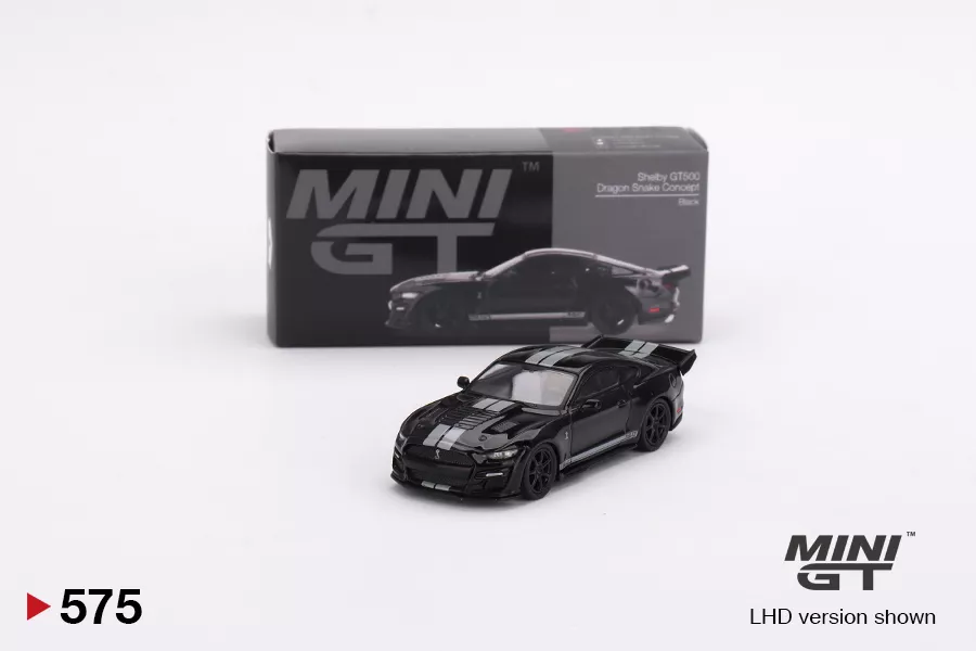 MINI GT 1:64 MGT00575 Shelby GT500 Dragon Snake Concept Black - Image 4
