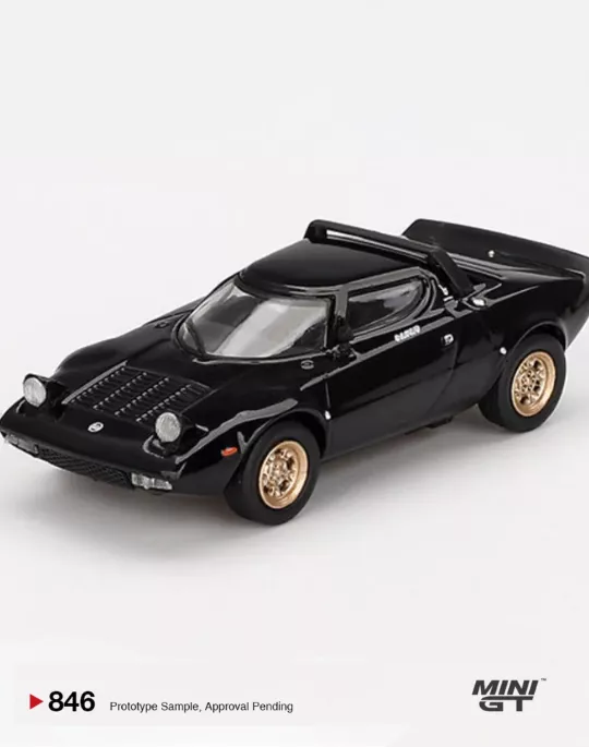 MINI GT 1:64 MGT00846 Lancia Stratos HF Stradale Nero