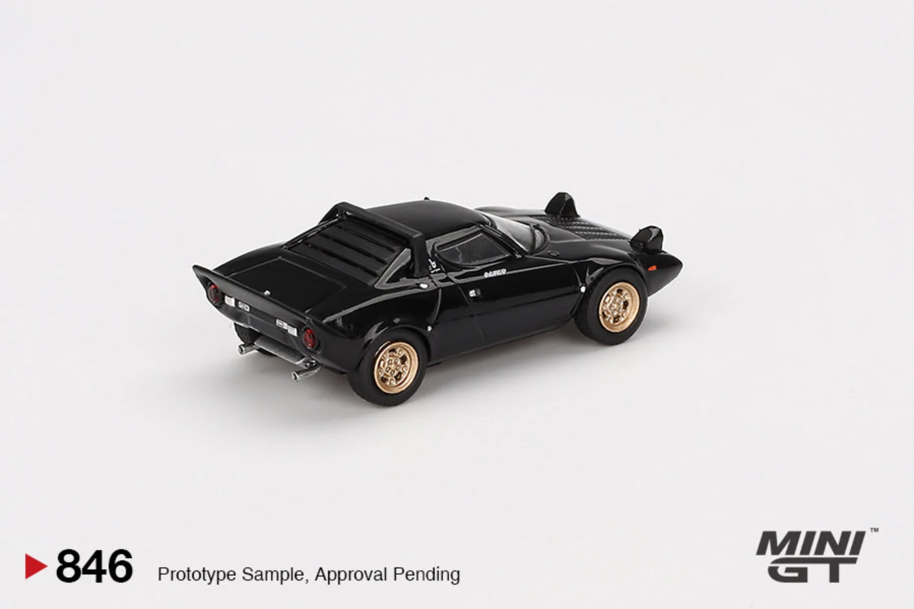 MINI GT 1:64 MGT00846 Lancia Stratos HF Stradale Nero
