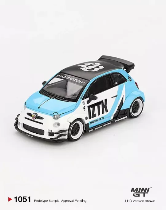 MINIGT 164 MGT01051 Abarth 595 LB WORKS x Abas Works IZTK