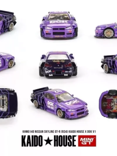 Kaido House x DGK Limited Edition Model KHMG140 NISSAN SKYLINE GT-R (R34) V1