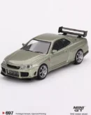 MINI GT 1:64 MGT00697 Nissan Skyline GT-R (R34) Tommykaira R-z Millenium Jade