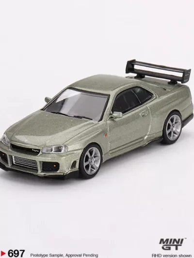 MINI GT 1:64 MGT00697 Nissan Skyline GT-R (R34) Tommykaira R-z Millenium Jade