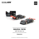 PR640313 POPRACE 1:64 Mazda 787B Black
