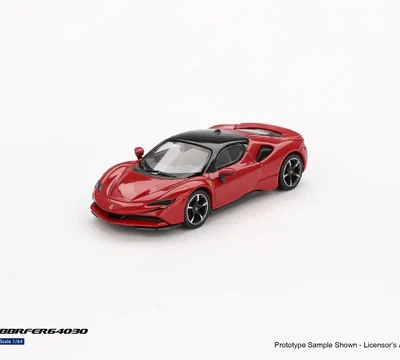 BBRFER64030 BBR Models 1:64 FERRARI SF90 ROSSO CORSA