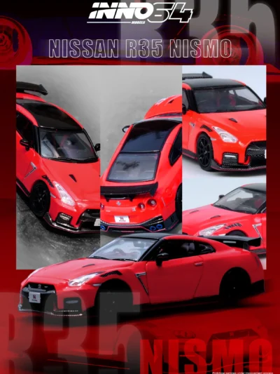 INNO64 NISSAN GT-R (R35) NISMO RED